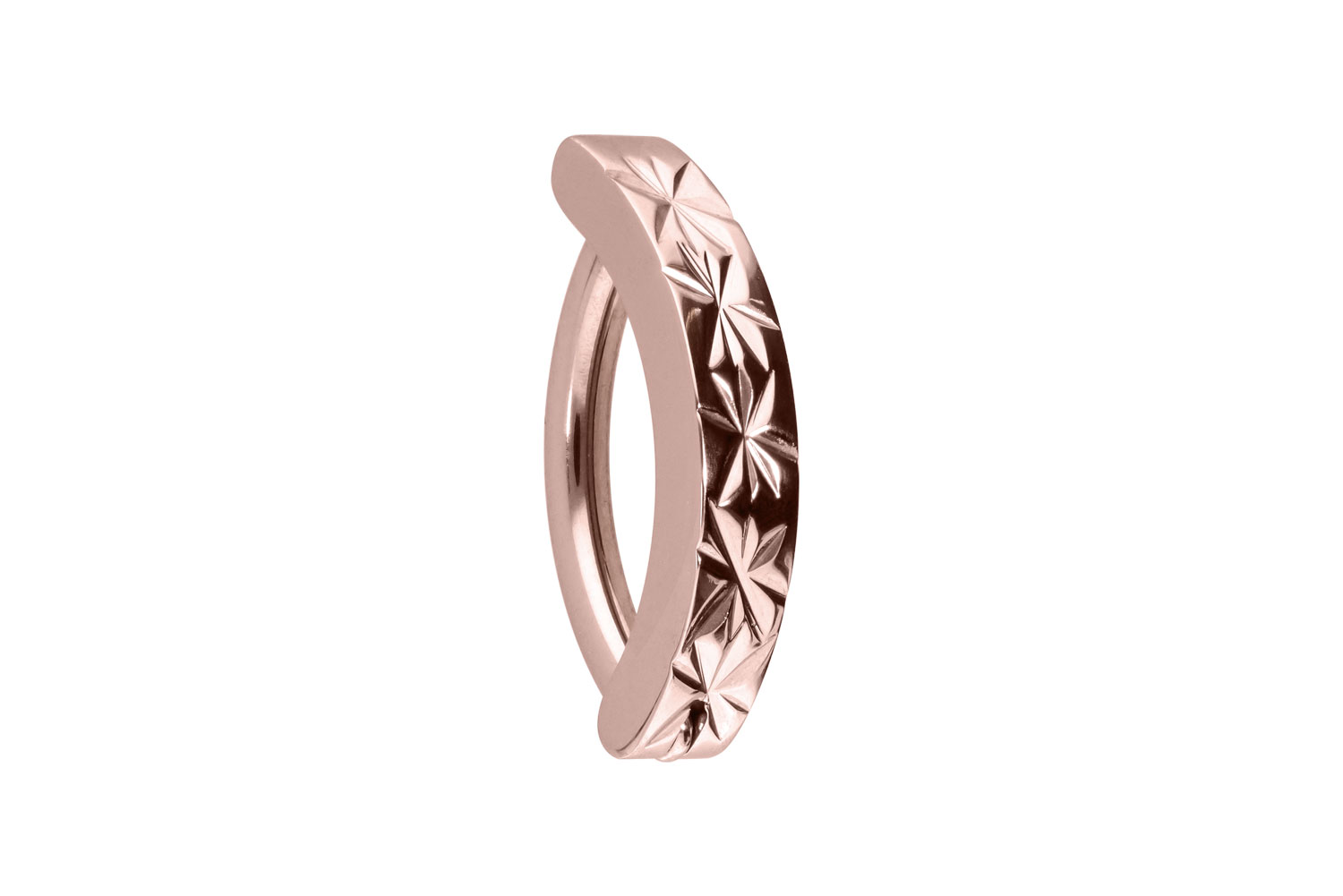 Titan Bauchnabelclicker Bauchnabelpiercing BOGEN + DESIGN